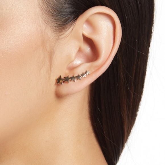 A.V. Max Falling Star Climber Earrings - Picture 2 of 4